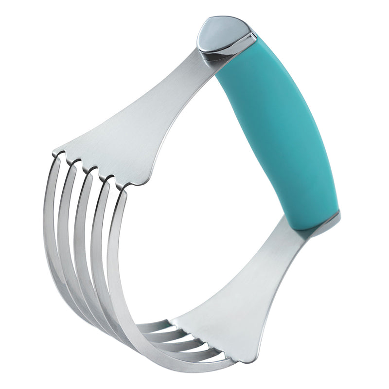 Professional Dough Pastry Blender and Cutter, Aqua Sky