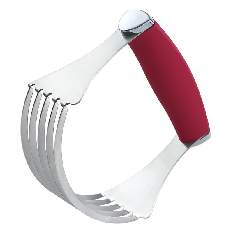 Professional Dough Pastry Blender and Cutter, Red
