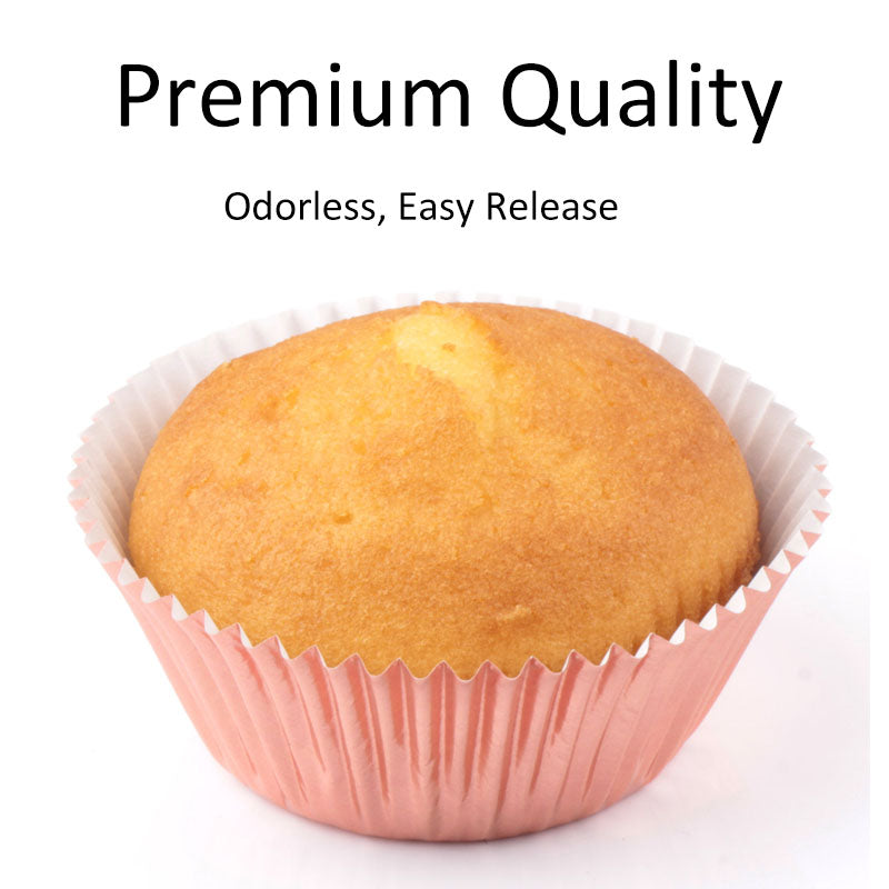 Gifbera Natural Odorless Cupcake Liners Standard Greaseproof Paper Muffin Baking Cups 200-Count, Natural Color